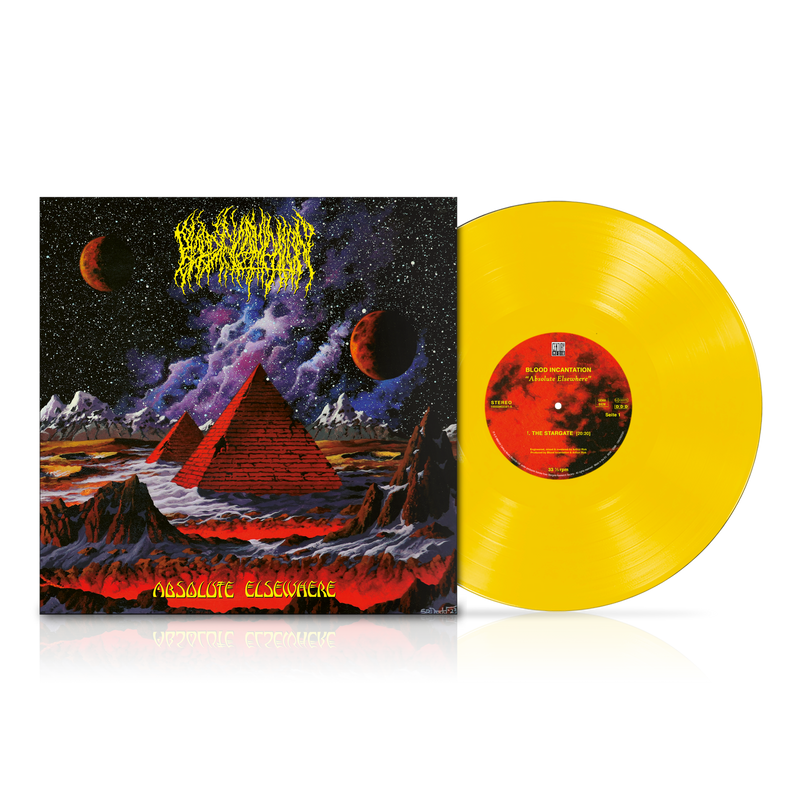 Blood Incantation - Absolute Elsewhere (Ltd. Gatefold transp. sun yellow LP & Poster) Century Media Records Germany 59594