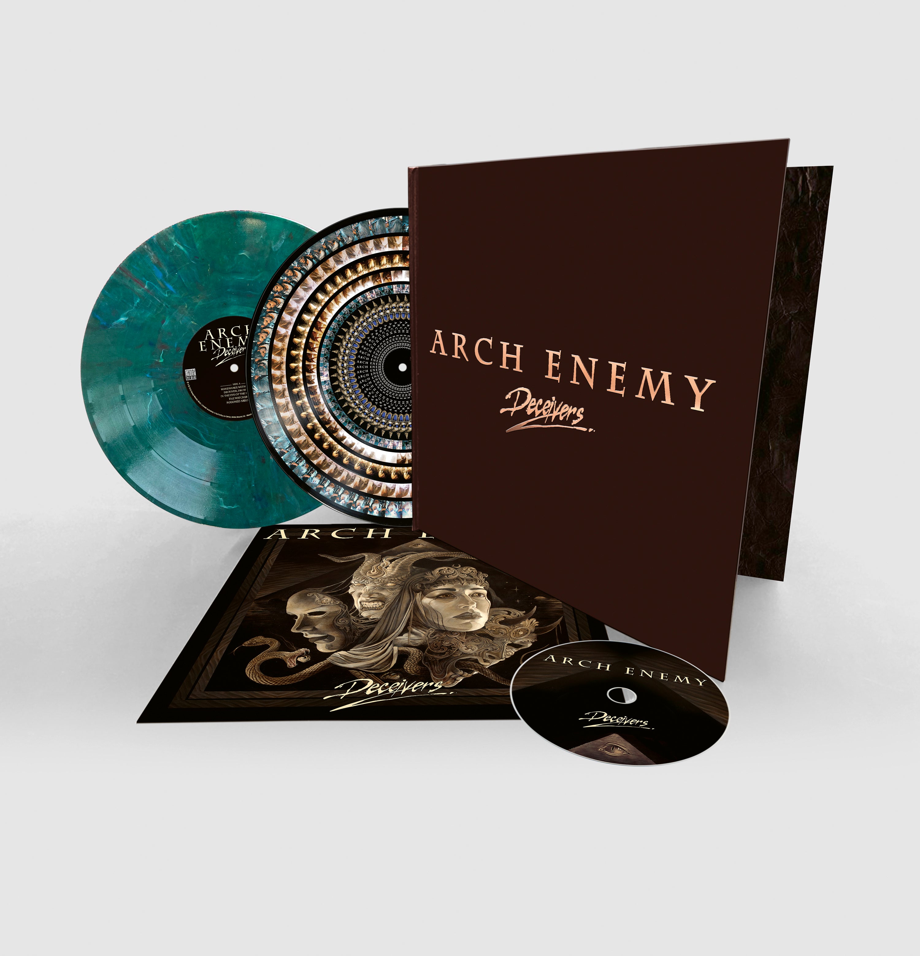 Arch Enemy - Deceivers (Ltd. Deluxe multicolored LP+Zoetrope LP+CD Art