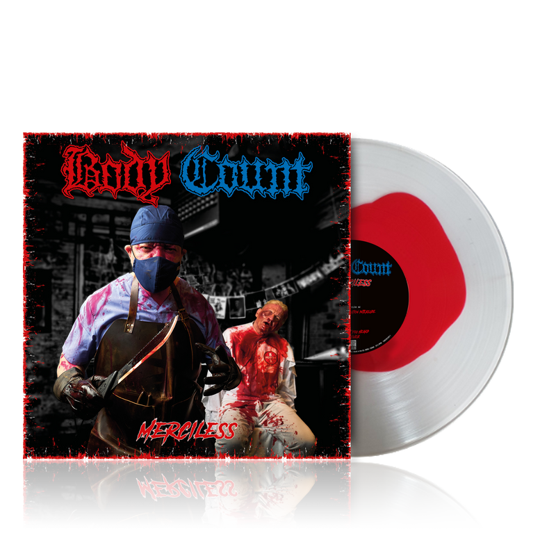 Body Count - Merciless (Ltd. red blood spot LP (ultra clear-red colour in colour)) Century Media Records Germany 59562